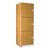 Large Instrument Locker w/ Solid Doors - 3 Compartments (27" D)